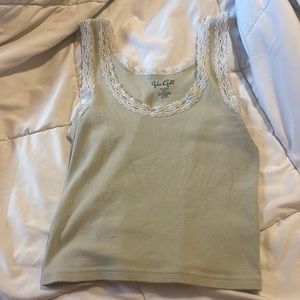 brandy Melville lace tank top
